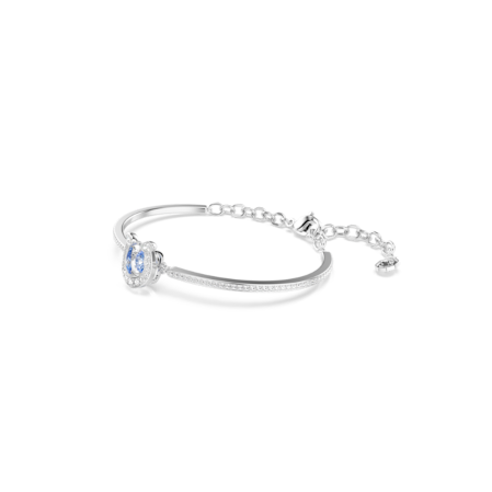 Resim Symbolica Bileklik, Yuvarlak kesim, Pavé, At Nalı, Mavi, Rodyum kaplama