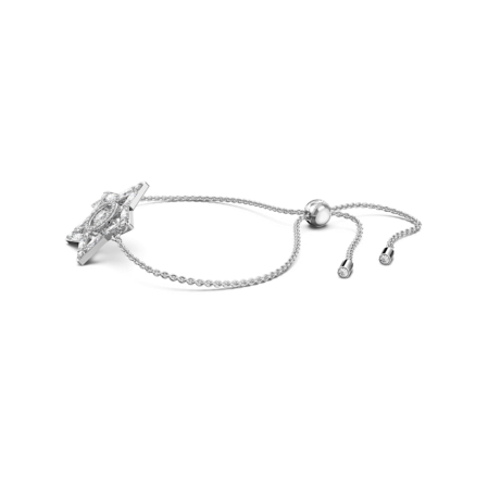 Resim Stella Bileklik, Karışık kesimler, Yıldız, Beyaz, Rodyum kaplama