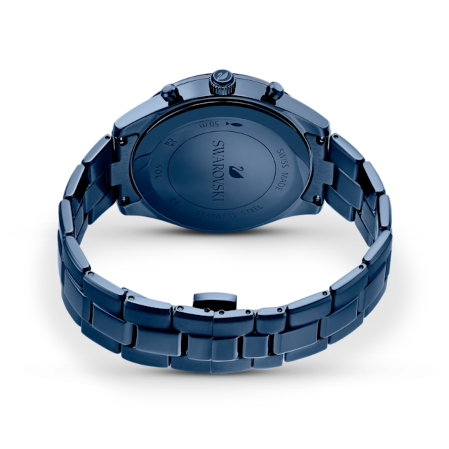 Resim Octea lux sport Saat, İsviçre Üretimi, Metal bileklik, Mavi, Mavi yüzey