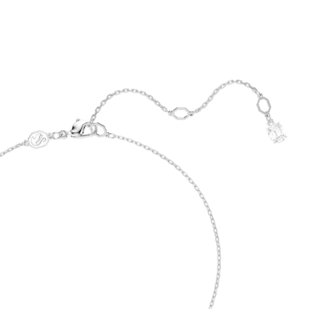 Resim Hyperbola Kolye, Karışık kesimler, Sarmal, Beyaz, Rodyum kaplama