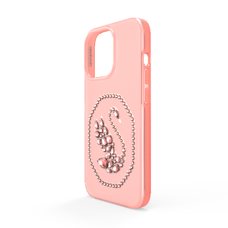 Resim Akıllı Telefon Kılıfı, Kuğu, iPhone® 13, Uçuk pembe