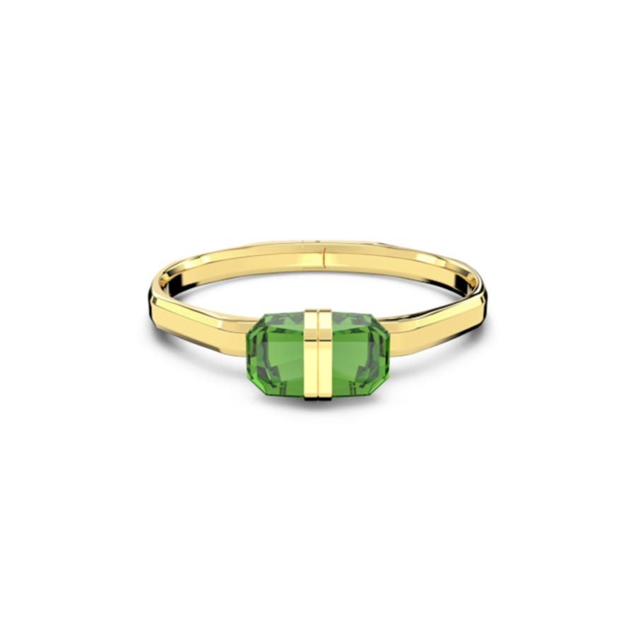 Resim Lucent Bileklik, Mıknatıslı kapama mekanizması, Yeşil, Altın rengi yüzey