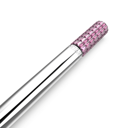 Resim Tükenmez Kalem, Pembe, Krom Kaplama