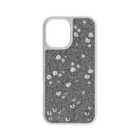 Resim High Akıllı Telefon Kılıfı, Serpiştirilmiş tasarım, iPhone® 16, Gümüş Rengi