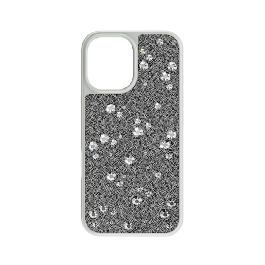 Resim High Akıllı Telefon Kılıfı, Serpiştirilmiş tasarım, iPhone® 16, Gümüş Rengi