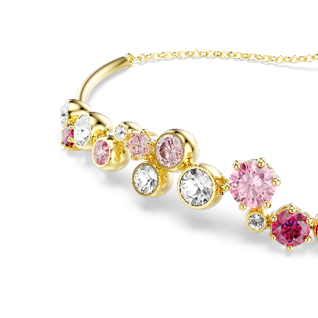 Resim Constella Bileklik, Karışık kesimler, Çok renkli, Altın rengi kaplama