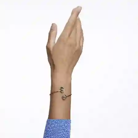 Resim Numina Bileklik, Karışık kesimler, Gri, Altın rengi kaplama