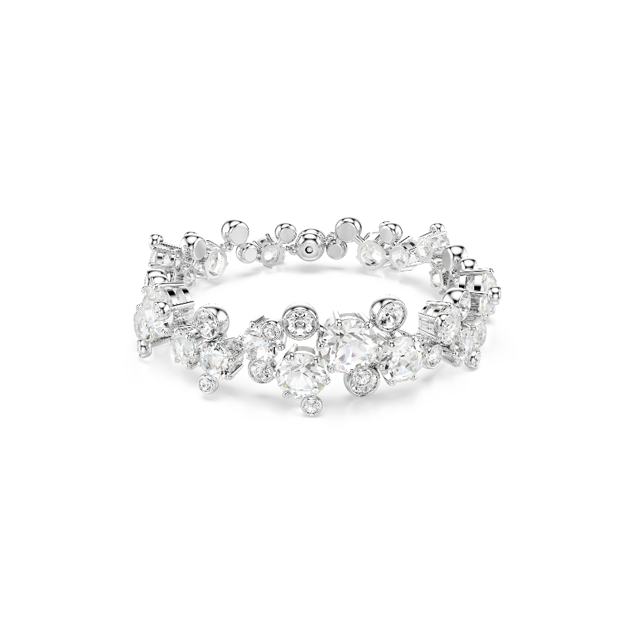 Resim Constella Bileklik, Karışık kesimler, Beyaz, Rodyum kaplama