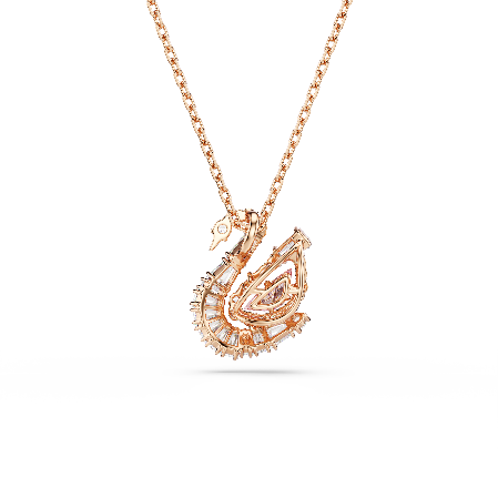 Resim Swan Kolye, Karışık kesimler, Kuğu, Pembe