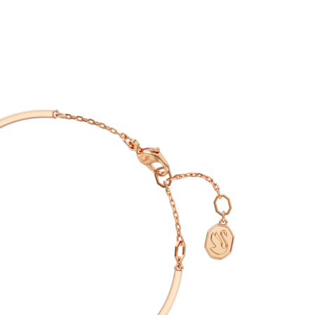 Resim Hyperbola Bileklik, Infinity, Beyaz, Pembe altın rengi kaplama