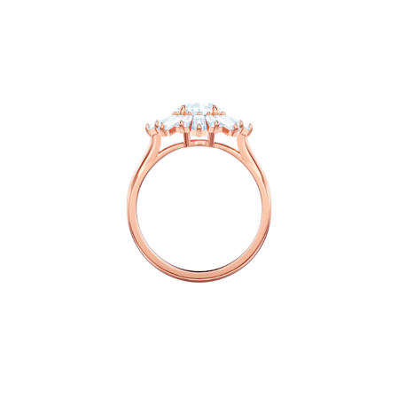 Resim Idyllia Yüzük, Karışık kesimler, Güneş, Beyaz, Pembe altın rengi kaplama