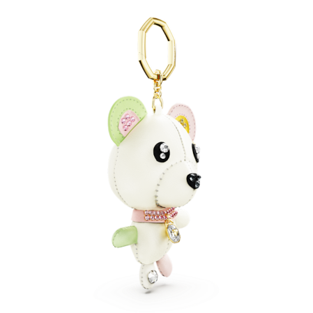 Resim Teddy Çanta Charm'ı, Ayıcık, Çok renkli, Altın rengi kaplama