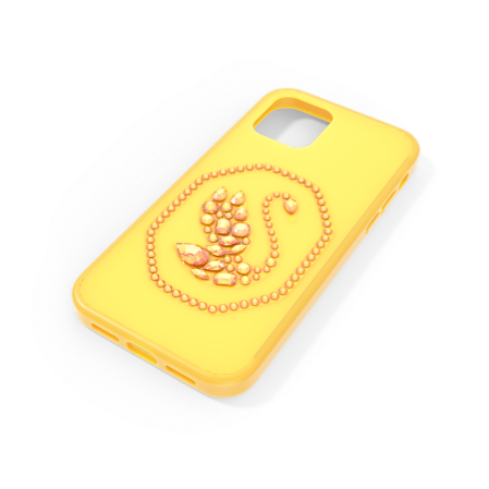 Resim Akıllı Telefon Kılıfı, Kuğu, iPhone® 12/12 Pro, Sarı