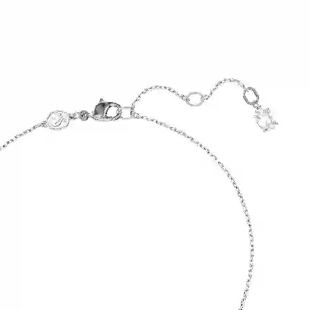 Resim Hyperbola Kolye, Kalp, Mavi, Rodyum kaplama