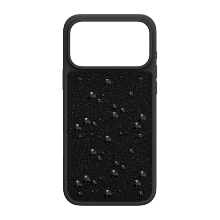 Resim High Akıllı Telefon Kılıfı, Flat Back kristaller, iPhone® 17 Pro Max, Siyah