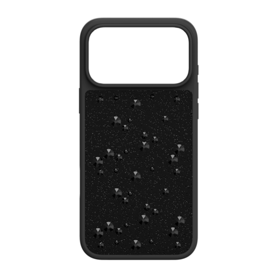 Resim High Akıllı Telefon Kılıfı, Flat Back kristaller, iPhone® 17 Pro Max, Siyah
