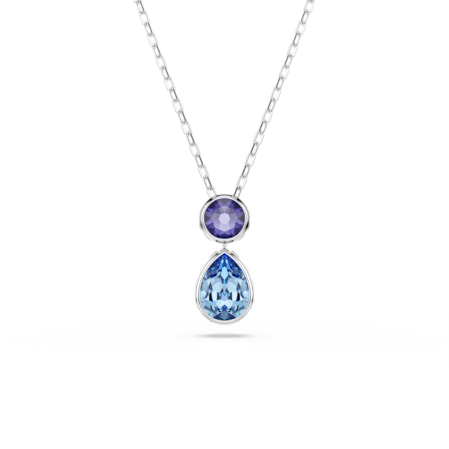 Resim Chroma Kolye, Karışık kesimler, Çok renkli, Rodyum kaplama