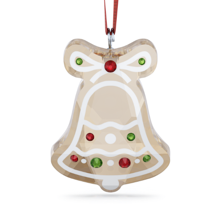 Resim Holiday Cheers Zencefilli Kurabiye Çan Süs