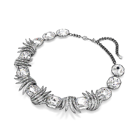 Resim The Vienna Collection Kolye, Tüy, Beyaz, Rutenyum kaplama