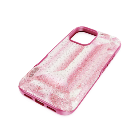 Resim High Akıllı Telefon Kılıfı, Kristal baskı motifi, iPhone® 16, Pembe