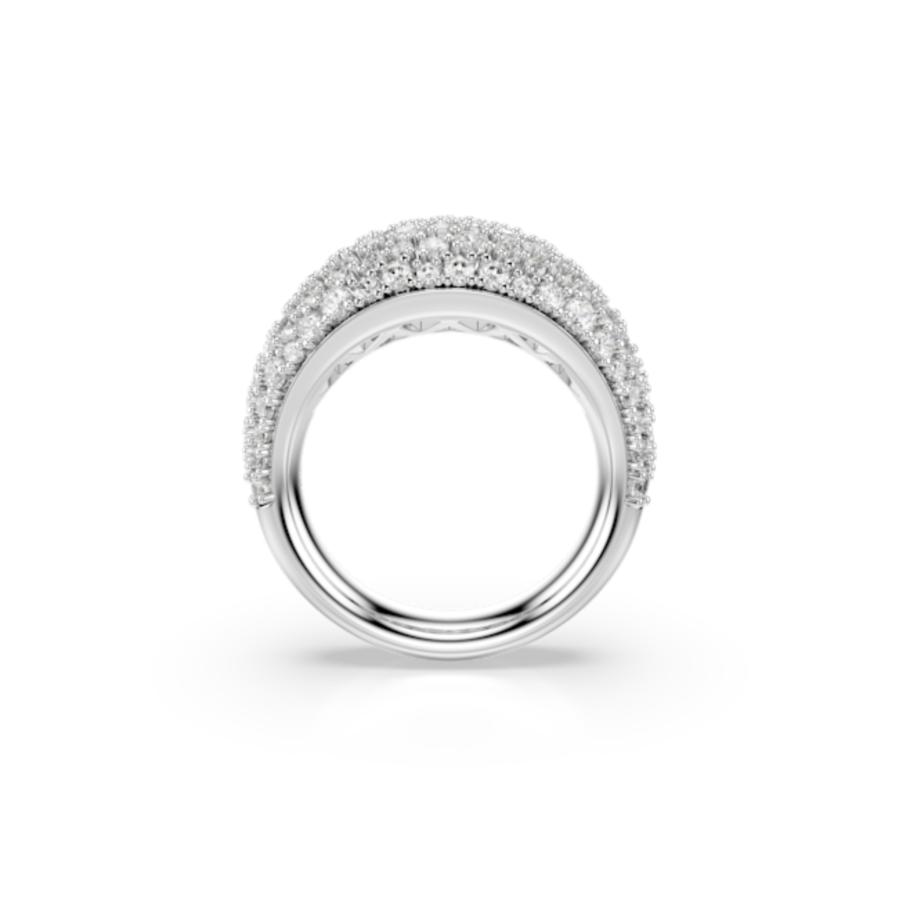 Resim Sublima Yüzük, Beyaz, Rodyum kaplama