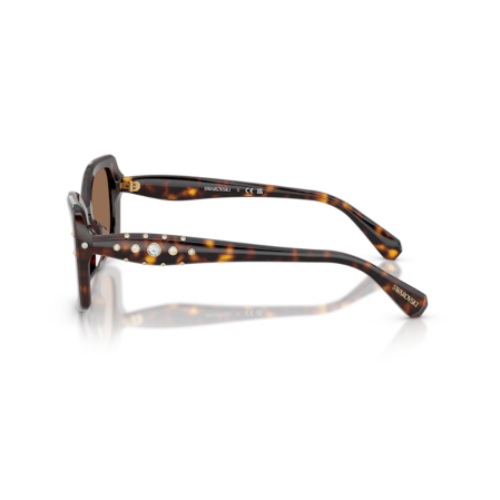 Resim Güneş Gözlüleri, Yastık şekli, SK6058U, Kahverengi