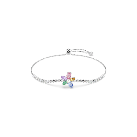 Resim Ariana Grande x Swarovski Bileklik, Karışık kesimler, Çiçek, Çok renkli, Rodyum kaplama