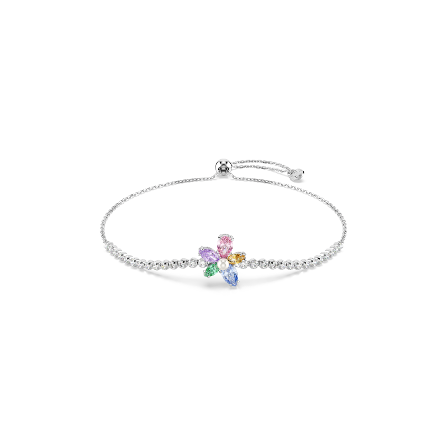 Resim Ariana Grande x Swarovski Bileklik, Karışık kesimler, Çiçek, Çok renkli, Rodyum kaplama