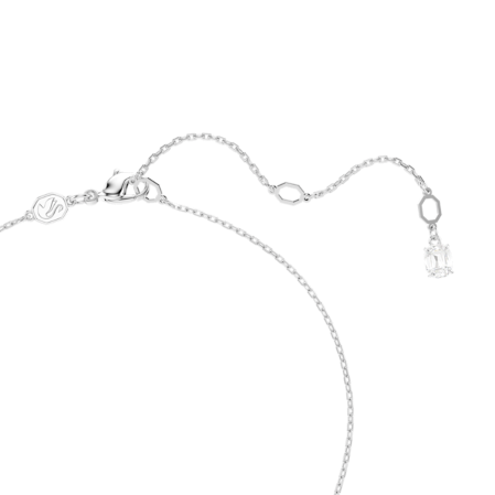 Resim Idyllia Kolye, Karışık kesimler, Kar tanesi, Beyaz, Rodyum kaplama