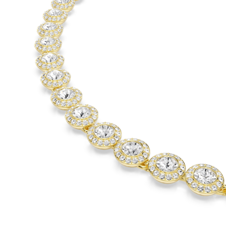 Resim Una Angelic Set, Set (3), Yuvarlak kesim, Beyaz, Altın rengi kaplama