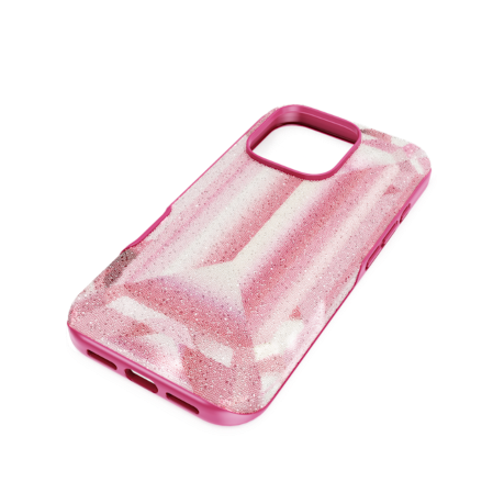 Resim High Akıllı Telefon Kılıfı, Kristal baskı motifi, iPhone® 16 Pro, Pembe