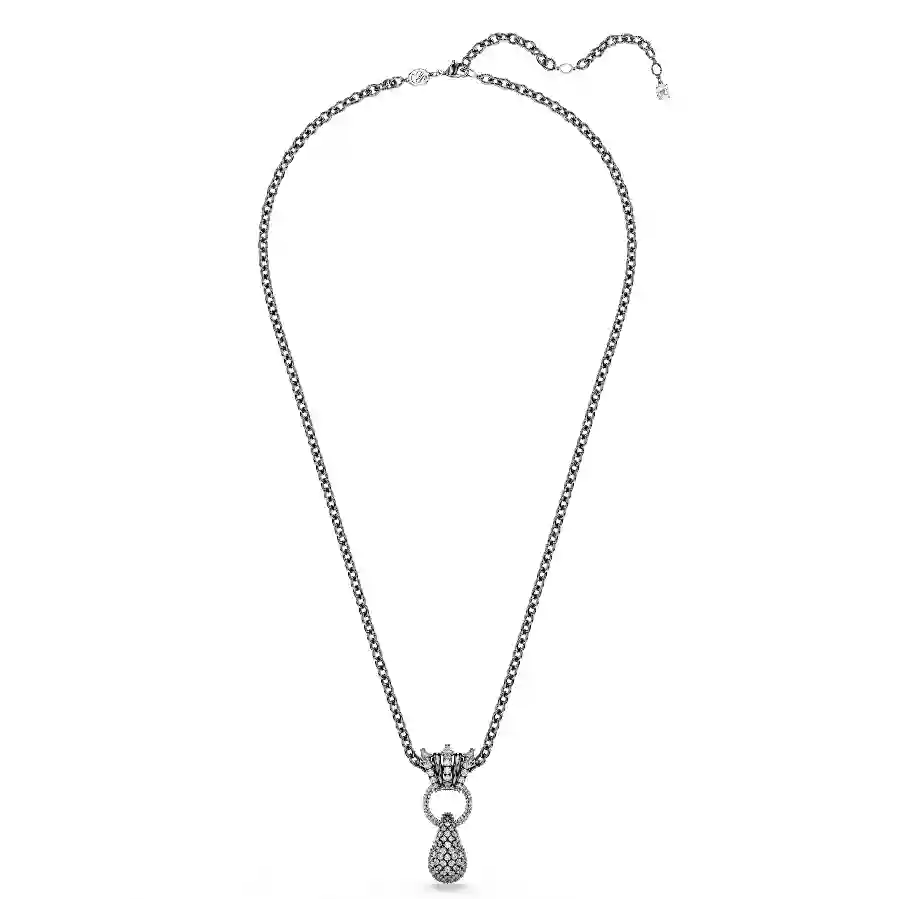 Resim Sublima Kolye, Karışık kesimler, Beyaz, Rutenyum kaplama