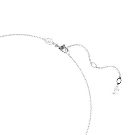 Resim Idyllia Kolye, Karışık kesimler, Kar tanesi, Beyaz, Rodyum kaplama