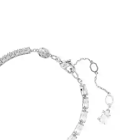 Resim Matrix Bileklik, Karışık kesimler, Beyaz, Rodyum kaplama