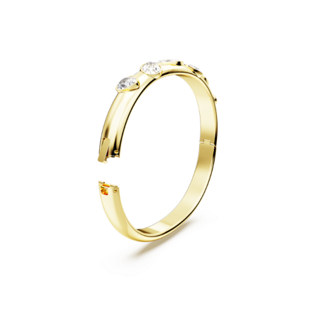 Resim Dextera Bileklik, Karışık kesimler, Beyaz, Altın rengi kaplama