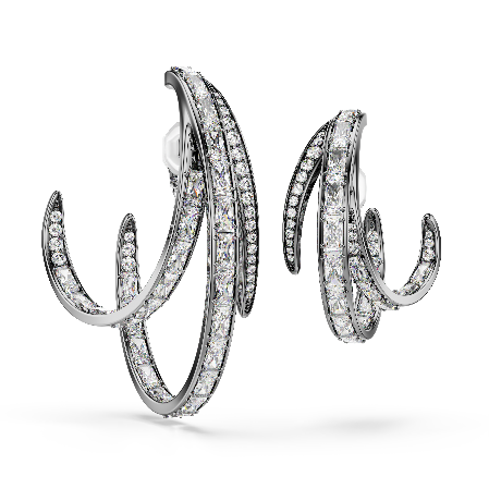 Resim The Vienna Collection Kulak Kelepçesi Seti (3), Tüy, Rutenyum kaplama