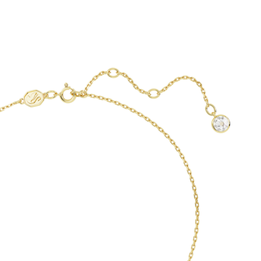 Resim Stilla Kolye, Kalp, Kırmızı, Altın rengi kaplama