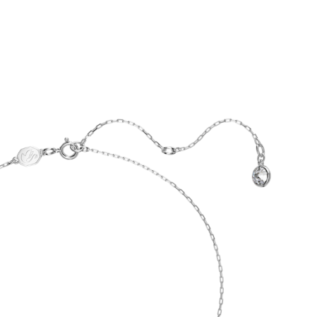 Resim Swarovski Iconic Swan Kolye, Kuğu, Küçük, Mavi, Rodyum kaplama