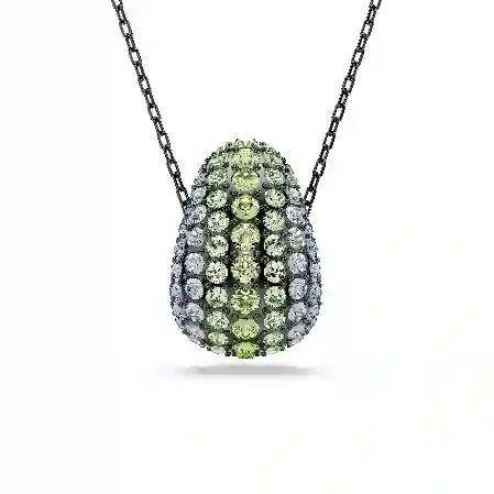 Resim Sublima Kolye, Yuvarlak kesim, Çok renkli, Rutenyum kaplama