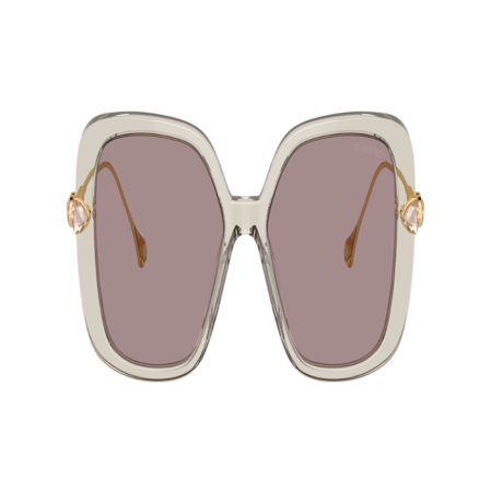 Resim Güneş Gözlüleri, İri, Kare şekil, SK6011, Mor