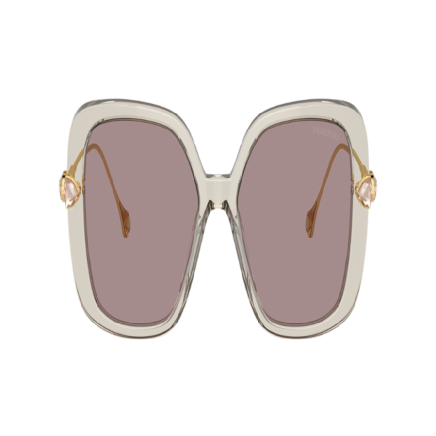 Resim Güneş Gözlüleri, İri, Kare şekil, SK6011, Mor