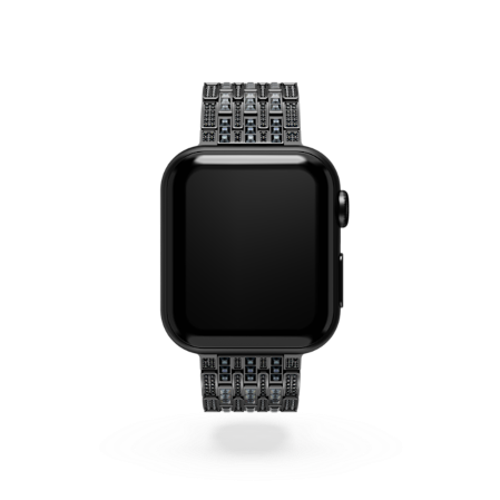 Resim Sparkling Prenses kordon, Apple Watch® 40 mm ve 41 mm ile uyumlu, Siyah yüzey
