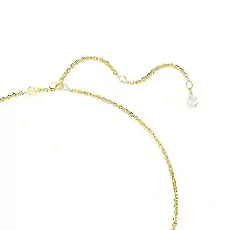 Resim Millenia Kolye, Sekizgen kesim, Caramel, Altın rengi kaplama