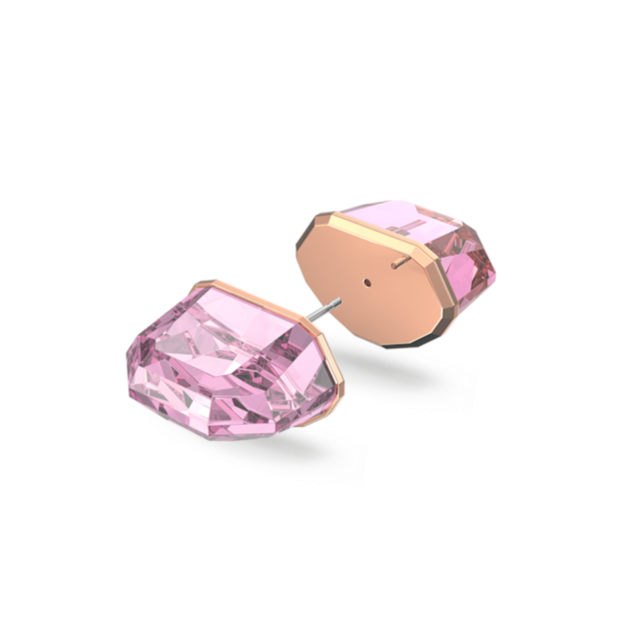 Resim Lucent Çivi küpe, Tek, Pembe, Pembe altın rengi kaplama