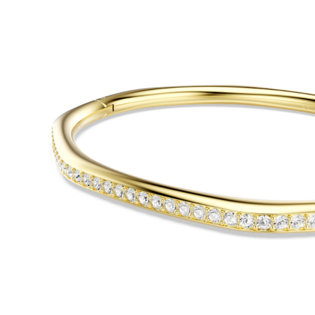 Resim Dextera Bileklik, Sekizgen şekil, Yuvarlak kesim, Beyaz, Altın rengi kaplama