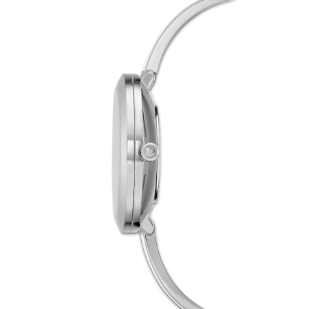 Resim Crystalline Delight Saat, İsviçre Üretimi, Metal bileklik, Beyaz, Paslanmaz çelik