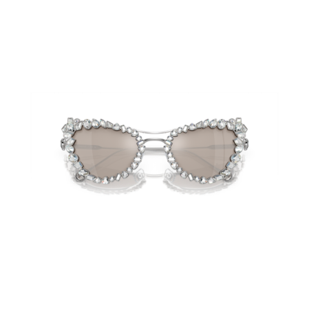 Resim 2’si 1 arada klipsli güneş gözlüğü, Çarpıcı, Kedi gözü modeli, SK7011, Beyaz