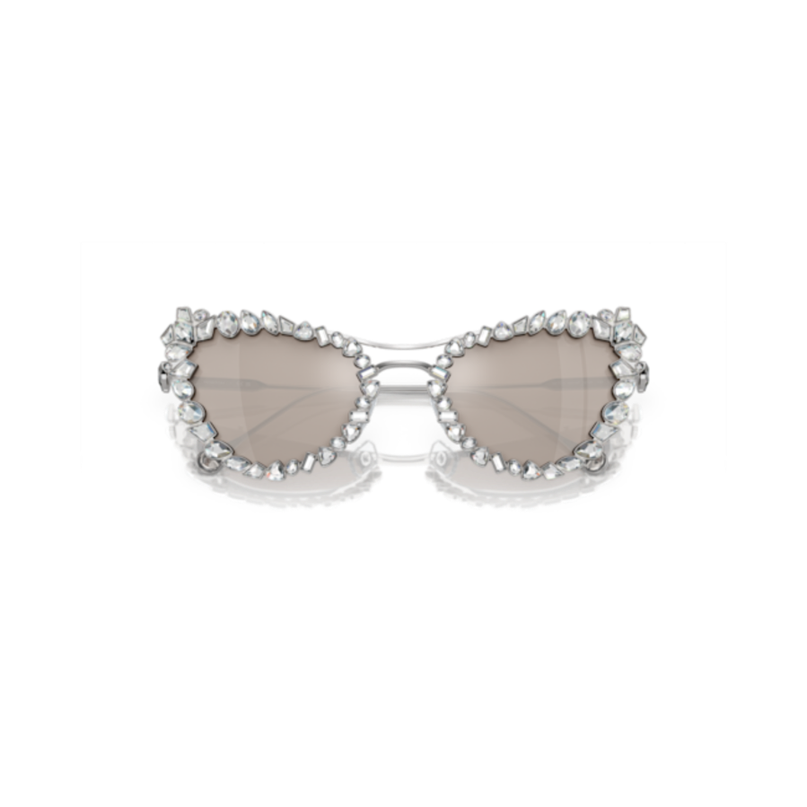 Resim 2’si 1 arada klipsli güneş gözlüğü, Çarpıcı, Kedi gözü modeli, SK7011, Beyaz