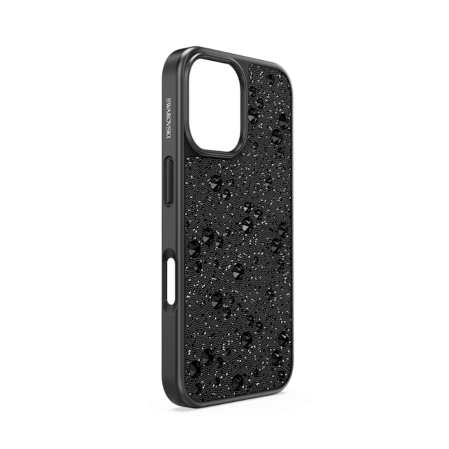 Resim High Akıllı Telefon Kılıfı, Serpiştirilmiş tasarım, iPhone® 16, Siyah