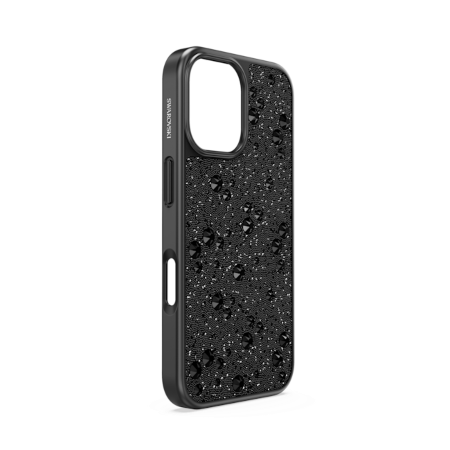 Resim High Akıllı Telefon Kılıfı, Serpiştirilmiş tasarım, iPhone® 16, Siyah